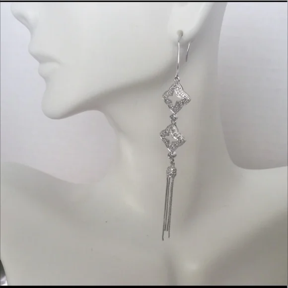 10k w/Tassel Earrings - Picture 5 of 5